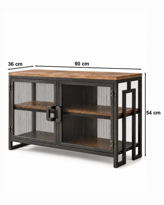 Hanah Home Peka9110 Soporte para TV Nuez y Negro Hanah Home Peka9110 Soporte para TV Nuez y Negro